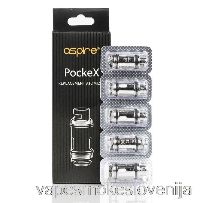 Vape Za Enkratno Uporabo Aspire Pockex Replacement Coils 1.2ohm Coils